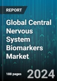 Global Central Nervous System Biomarkers Market by Type (Efficacy Biomarkers, Safety Biomarkers, Validation Biomarkers), Disease Indication (Alzheimer's Disease, Multiple Sclerosis, Parkinson's Disease), Application, End-User - Forecast 2024-2030- Product Image