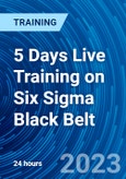 5 Days Live Training on Six Sigma Black Belt (March 21, 2023)- Product Image