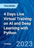 4 Days Live Virtual Training on AI and Deep Learning with Python (March 22, 2023)- Product Image
