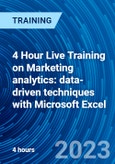 4 Hour Live Training on Marketing analytics: data-driven techniques with Microsoft Excel (March 7, 2023)- Product Image
