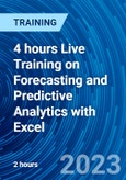 4 hours Live Training on Forecasting and Predictive Analytics with Excel (Recorded)- Product Image