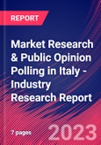 Market Research & Public Opinion Polling in Italy - Industry Research Report- Product Image