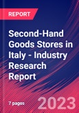 Second-Hand Goods Stores in Italy - Industry Research Report- Product Image