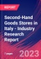 Second-Hand Goods Stores in Italy - Industry Research Report - Product Image