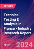 Technical Testing & Analysis in France - Industry Research Report- Product Image