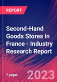 Second-Hand Goods Stores in France - Industry Research Report- Product Image