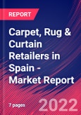 Carpet, Rug & Curtain Retailers in Spain - Industry Market Research Report- Product Image