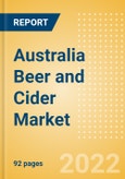 Australia Beer and Cider Market Overview by Category, Segment and Price Dynamics, Company, Brand, Distribution and Packaging Insights and Case Studies- Product Image