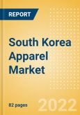 South Korea Apparel Market Size and Trend Analysis by Category (Womenswear, Menswear, Childrenswear, Footwear and Accessories), Brand Shares and Forecasts, 2021-2026- Product Image