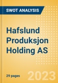 Hafslund Produksjon Holding AS - Strategic SWOT Analysis Review- Product Image