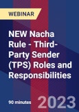NEW Nacha Rule - Third-Party Sender (TPS) Roles and Responsibilities - Webinar- Product Image