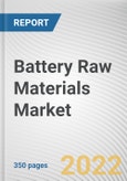 Battery Raw Materials Market By Type, By Material Type: Global Opportunity Analysis and Industry Forecast, 2021-2031- Product Image