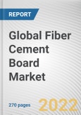 Global Fiber Cement Board Market By Type, By Application: Global Opportunity Analysis and Industry Forecast, 2021-2031- Product Image