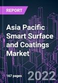 Asia Pacific Smart Surface and Coatings Market 2021-2031 by Product Type, Sensing Type, Coating Layer, Industry Vertical, Application, and Country: Trend Forecast and Growth Opportunity- Product Image
