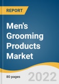 Men's Grooming Products Market Size, Share, & Trends Analysis Report By Product (Skin Care, Hair Styling, Shave/Beard Care, Accessories, Color Cosmetics), By Distribution Channel, By Type, By Region, And Segment Forecasts, 2023 - 2030- Product Image