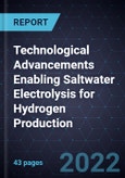 Technological Advancements Enabling Saltwater Electrolysis for Hydrogen Production- Product Image