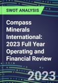 Compass Minerals International 2023 Full Year Operating and Financial Review - SWOT Analysis, Technological Know-How, M&A, Senior Management, Goals and Strategies in the Global Mining and Metals Industry- Product Image