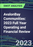 AvalonBay Communities 2023 Full Year Operating and Financial Review - SWOT Analysis, Technological Know-How, M&A, Senior Management, Goals and Strategies in the Global Real Estate Industry- Product Image