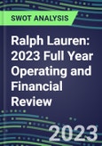 Ralph Lauren 2023 Full Year Operating and Financial Review - SWOT Analysis, Technological Know-How, M&A, Senior Management, Goals and Strategies in the Global Retail Industry- Product Image