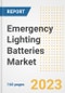 Emergency Lighting Batteries Market Size Outlook by Types, Applications, Countries, and Growth Opportunities, 2023 - Analysis - Industry Outlook, Trends, Size, Share, and Companies Analysis report to 2030 - Product Image