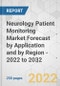 Neurology Patient Monitoring Market Forecast by Application and by Region - 2022 to 2032 - Product Image