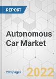 Autonomous Car Market - Global Industry Analysis, Size, Share, Growth, Trends, and Forecast, 2022-2031- Product Image