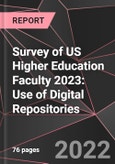 Survey of US Higher Education Faculty 2023: Use of Digital Repositories- Product Image