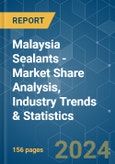 Malaysia Sealants - Market Share Analysis, Industry Trends & Statistics, Growth Forecasts 2017 - 2028- Product Image