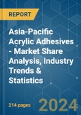 Asia-Pacific Acrylic Adhesives - Market Share Analysis, Industry Trends & Statistics, Growth Forecasts 2017 - 2028- Product Image