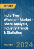 India Two Wheeler - Market Share Analysis, Industry Trends & Statistics, Growth Forecasts 2016 - 2029- Product Image