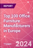 Top 100 Office Furniture Manufacturers in Europe- Product Image