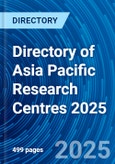 Directory of Asia Pacific Research Centres 2025- Product Image