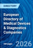 European Directory of Medical Devices & Diagnostics Companies- Product Image