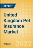 United Kingdom (UK) Pet Insurance Market Size, Trends, Competitor Dynamics and Opportunities, 2021-2026- Product Image