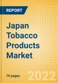Japan Tobacco Products Market Analysis and Forecast by Product Categories and Segments, Distribution Channel, Competitive Landscape and Consumer Segmentation, 2021-2026- Product Image