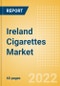 Ireland Cigarettes Market Analysis and Forecast by Segments, Distribution Channel, Competitive Landscape and Consumer Segmentation, 2021-2026 - Product Image