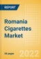 Romania Cigarettes Market Analysis and Forecast by Segments, Distribution Channel, Competitive Landscape and Consumer Segmentation, 2021-2026 - Product Image