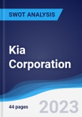 Kia Corporation - Strategy, SWOT and Corporate Finance Report- Product Image
