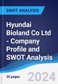 Hyundai Bioland Co Ltd - Company Profile and SWOT Analysis- Product Image