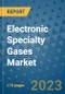 Electronic Specialty Gases Market Outlook: Trends, Strategies, Market Size, Market Share, Growth Opportunities and Companies, 2023-2030 - Product Image