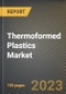 Thermoformed Plastics Market Research Report by Plastic (Acrylonitrile Butadiene Styrene, Biodegradable Polymers, Polyethylene), Thermoforming (Plug Assist Forming, Thick Gauge Thermoforming, Thin Gauge Thermoforming), Application - United States Forecast 2023-2030 - Product Image
