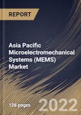 Asia Pacific Microelectromechanical Systems (MEMS) Market Size, Share & Industry Trends Analysis Report By Type, By End User (Consumer Electronics, Industrial, Automotive, Healthcare, Telecommunication, Aerospace & Defense), By Country and Growth Forecast, 2022 - 2028- Product Image