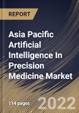 Asia Pacific Artificial Intelligence In Precision Medicine Market Size, Share & Industry Trends Analysis Report By Application (Oncology, Cardiology, Neurology, Respiratory), By Component (Software, Hardware and Service), By Technology, By Country and Growth Forecast, 2022 - 2028- Product Image