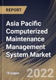 Asia Pacific Computerized Maintenance Management System Market Size, Share & Industry Trends Analysis Report By Deployment (On-premise and Cloud), By Enterprise Size (Large Enterprises and Small & Medium Enterprises (SMEs)), By End-use, By Country and Growth Forecast, 2022 - 2028- Product Image