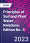 Principles of Soil and Plant Water Relations. Edition No. 3 - Product Thumbnail Image