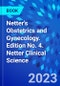 Netter's Obstetrics and Gynecology. Edition No. 4. Netter Clinical Science - Product Thumbnail Image