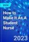 How to Make It As A Student Nurse - Product Thumbnail Image