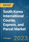 South Korea International Courier, Express, and Parcel (CEP) Market - Growth, Trends, COVID-19 Impact, and Forecasts (2023 - 2028) - Product Thumbnail Image