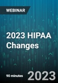 2023 HIPAA Changes - Webinar (Recorded)- Product Image