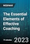 The Essential Elements of Effective Coaching - Webinar (Recorded) - Product Thumbnail Image